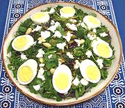 Dish of Wattercress & Herb Salad