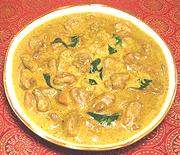 Dish of Chicken Coconut Mangalore