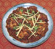 Dish of Chicken Karahi