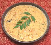 Dish of Fish in Coconut Cream Curry