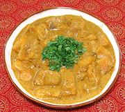 Bowl of Maharashtrian Fish Curry