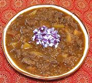 Dish of Goat Korma