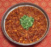 Dish of Bengal Gram Curry
