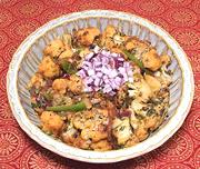 Dish of Cauliflower Achari