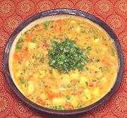 Dish of Vegetable Korma