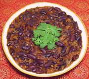 sDish of Kidney Bean Curry