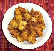 Dish of Potato Masala