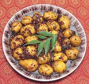 Dish of Potato Poriyal
