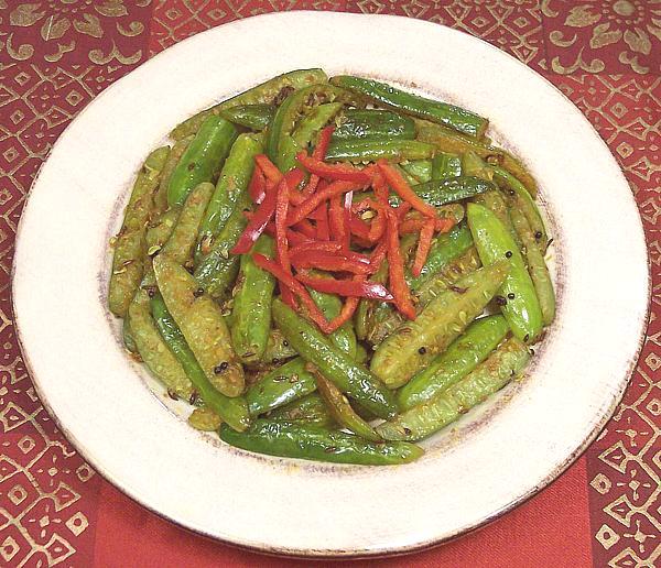 Dish of Tindora Fry #1 (Dry Curry)