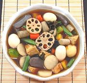 Bowl of Vegetarian Oden