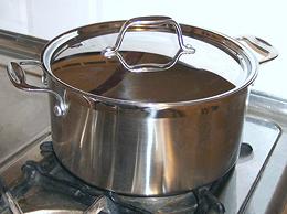 Stock Pot on the Stove