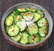 Small Dish of Cucumber Salad - Banchan