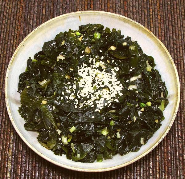 Small dish of Seaweed Salad - Banchan