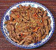 Dish of Beef with Chilis