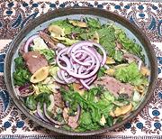 Dish of Lamb Tongue Salad