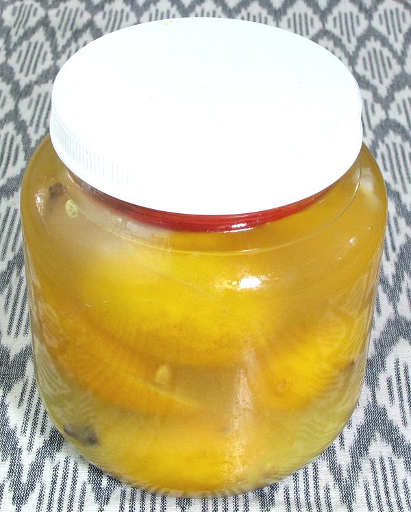 Large Jar of Preserved Lemons