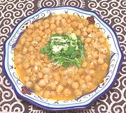 Bowl of Tunisian Chickpea Lablabi