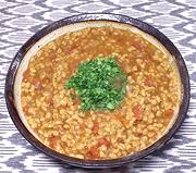 Bowl of Barley Tomato Soup
