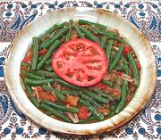 Bowl of Green Beans with Olive Oil