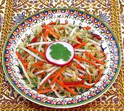 Bowl of Kazakhstan Cabbage Salad