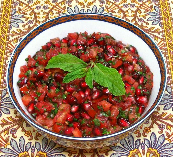 Bowl of Tomato & Pmmegranate Relish