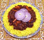 Dish of Uzbek Lamb Plov