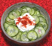 Bowl of Cucumber