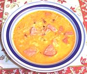 Bowl of Sauerkraut Soup - Hungarian