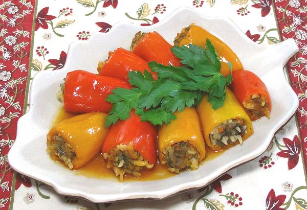 Dish of Stuffed Peppers - Small