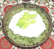 Bowl of Celery & Apple Salad