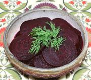 Dish of Quick Pickled Beets