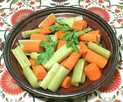 Bowl of Celery & Carrot Ferment