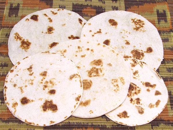 Two sizes of Chapati
