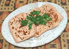 Platter with three Sabaayad Breads