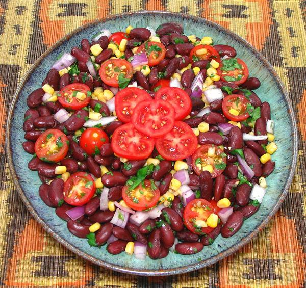 Dish of Githeri Salad