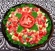 Bowl of Athieke / Gari Salad