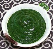 Small Bowl of Sorrel / Spinach Sauce
