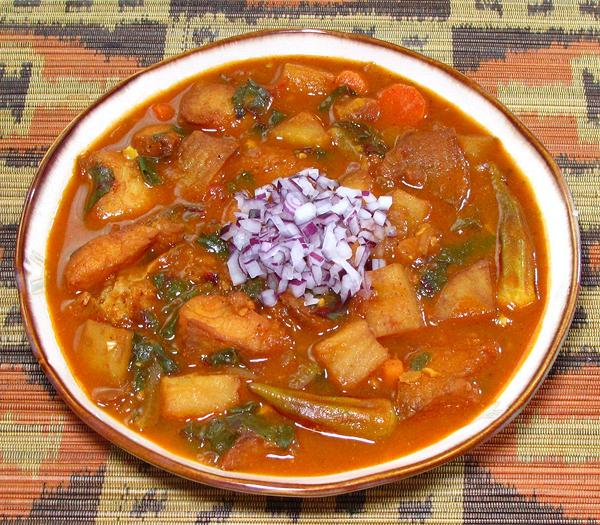 Bowl of Tanzania Fish Stew