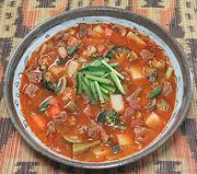 Dish of Beef & Vegetable Stew