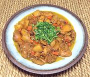 Dish of Jamaican Chicken Curry
