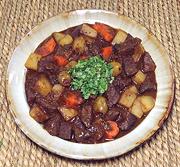 Bowl of Beef & Potato Stew