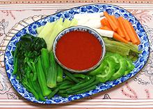 Vegetable Plate - Raw & Cooked
