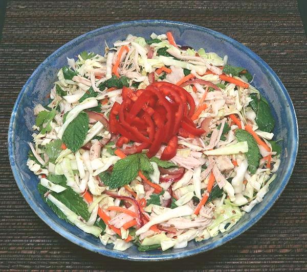 Dish of Chicken Salad Vietnam