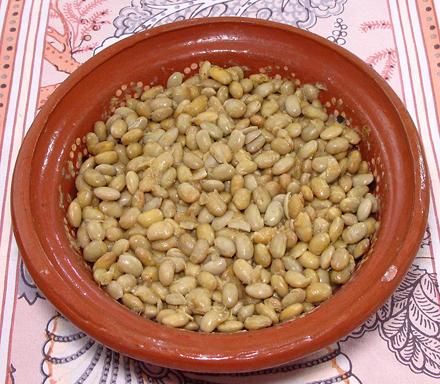 Fermented Beans in Bowl