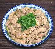 Dish of Chicken with Young Ginger