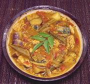 Dish of Fish Curry Assam