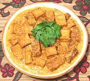 Dish of Tempeh & Tofu Curry
