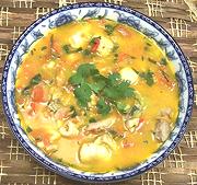 Bowl of Indonesian Fish Soup