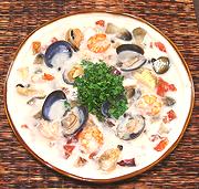 Bowl of Thai Seafood Soup