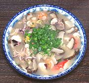Bowl of Seafood Lemongrass Soup